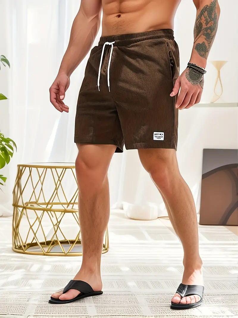 Eloro – Men’s Swim Shorts with Quick-Dry Fabric and Printed Design