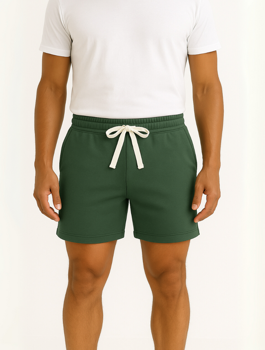Eloro - Short de survêtement pour hommes avec cordon de serrage à la taille et coupe décontractée