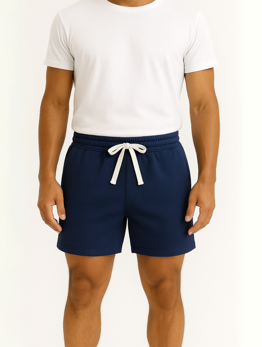 Eloro - Short de survêtement pour hommes avec cordon de serrage à la taille et coupe décontractée