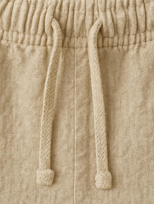 Eloro – Men’s Linen Shorts with Tailored Fit and Drawstring Waist