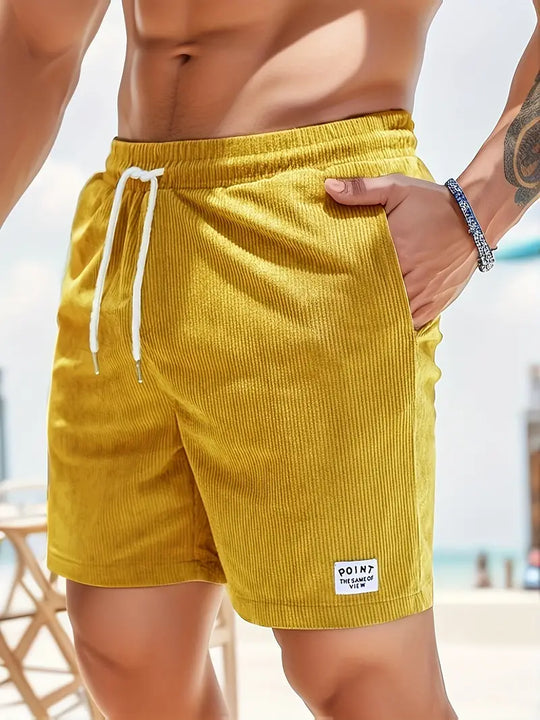 Eloro – Men’s Swim Shorts with Quick-Dry Fabric and Printed Design