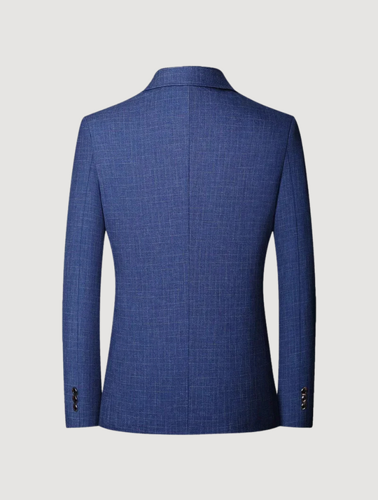 Eloro – Men’s Printed Blazer with Tailored Fit and Minimal Lapel