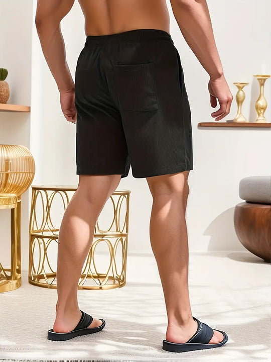 Eloro – Men’s Swim Shorts with Quick-Dry Fabric and Printed Design