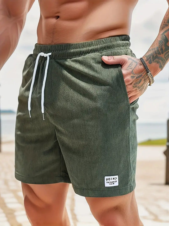 Eloro – Men’s Swim Shorts with Quick-Dry Fabric and Printed Design