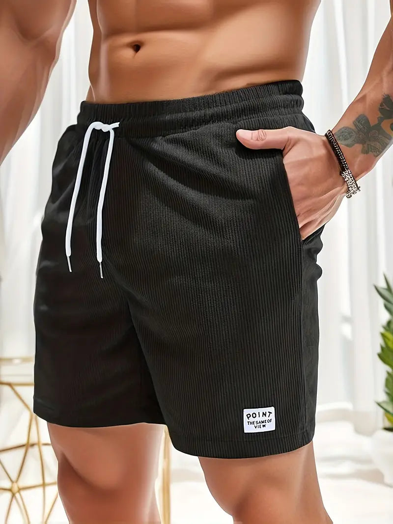 Eloro – Men’s Swim Shorts with Quick-Dry Fabric and Printed Design