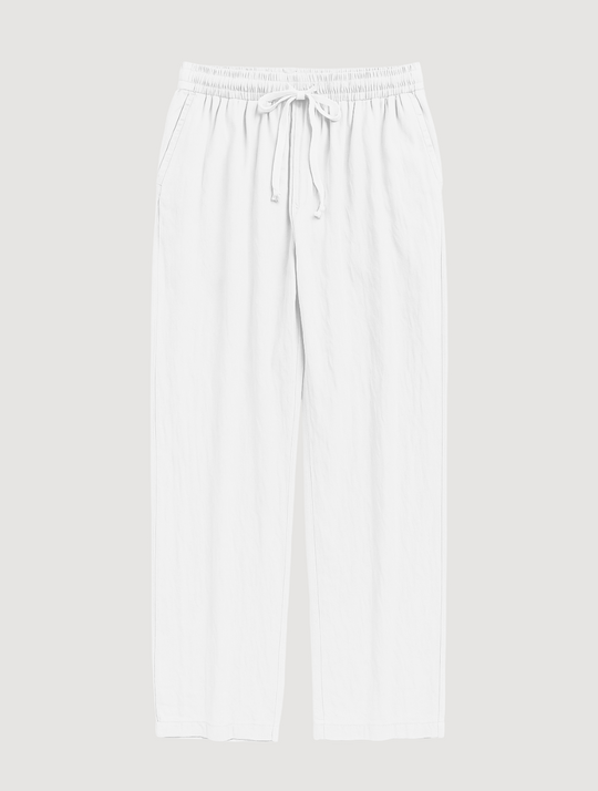 Eloro – Men’s Linen Trousers with Loose Fit and Drawstring Waist
