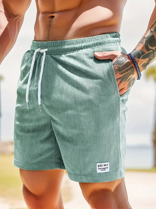 Eloro – Men’s Swim Shorts with Quick-Dry Fabric and Printed Design