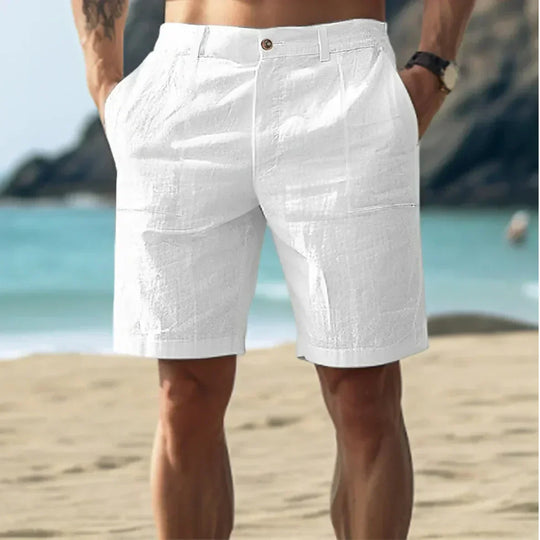 Eloro – Men’s Linen Shorts with Casual Fit and Breathable Comfort