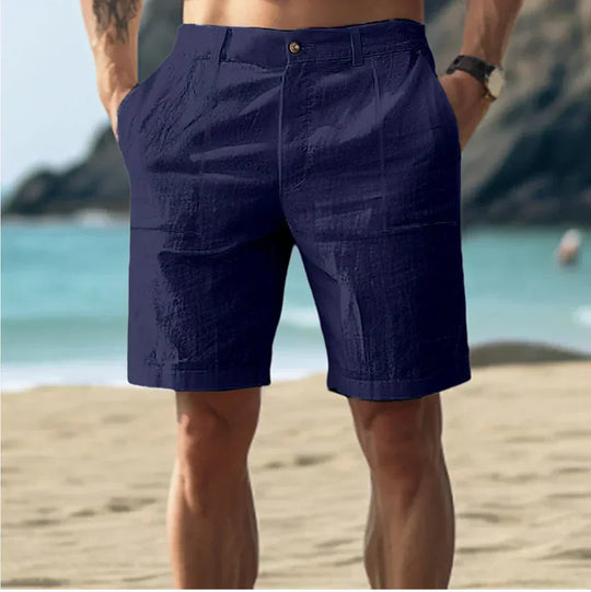 Eloro – Men’s Linen Shorts with Casual Fit and Breathable Comfort
