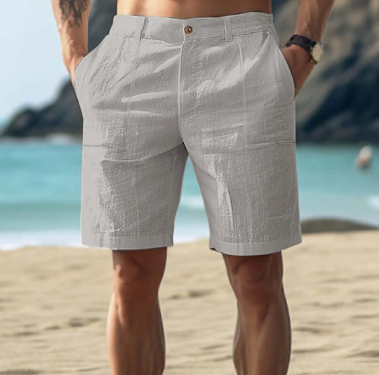 Eloro – Men’s Linen Shorts with Casual Fit and Breathable Comfort