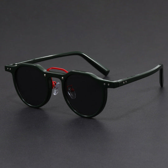 Eloro – Venture Sunglasses with UV400 Protection and Angular Frame