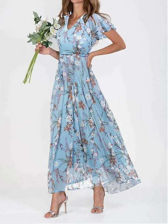 Eloro – Elegant Midi Dress for Women with Timeless Appeal
