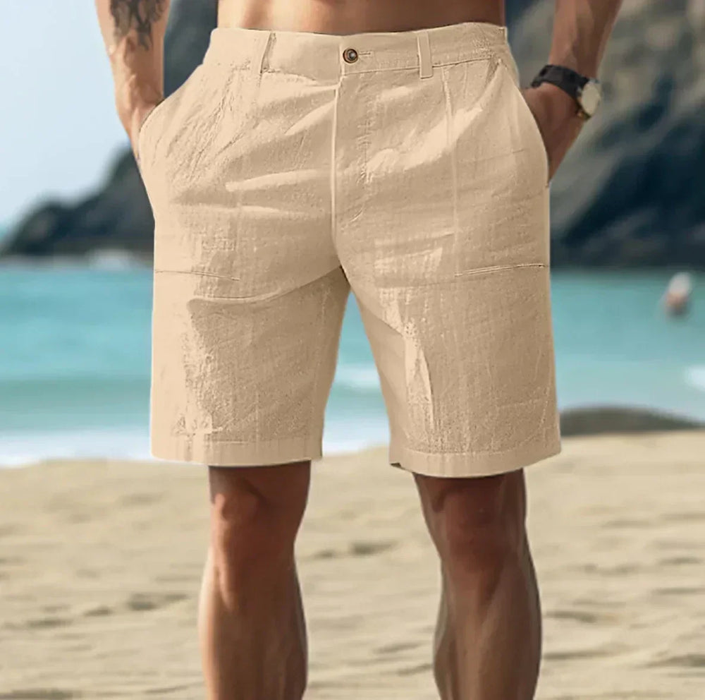 Eloro – Men’s Linen Shorts with Casual Fit and Breathable Comfort