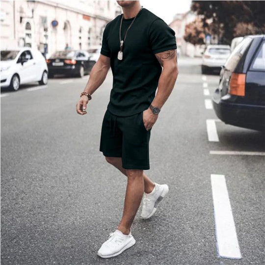 Eloro – Men’s Summer Set with Relaxed Fit and Breathable Fabric