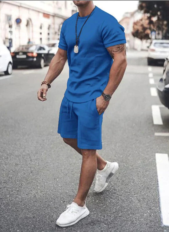 Eloro – Men’s Summer Set with Relaxed Fit and Breathable Fabric