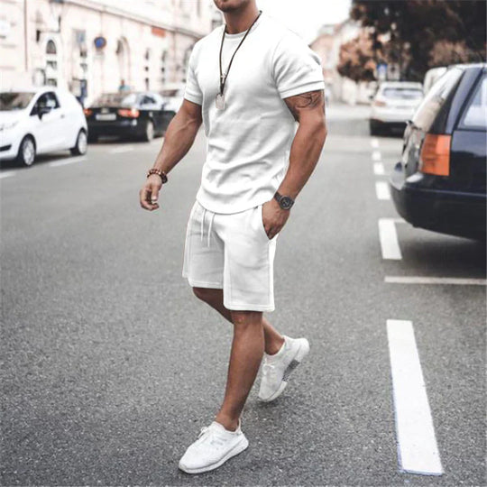 Eloro – Men’s Summer Set with Relaxed Fit and Breathable Fabric