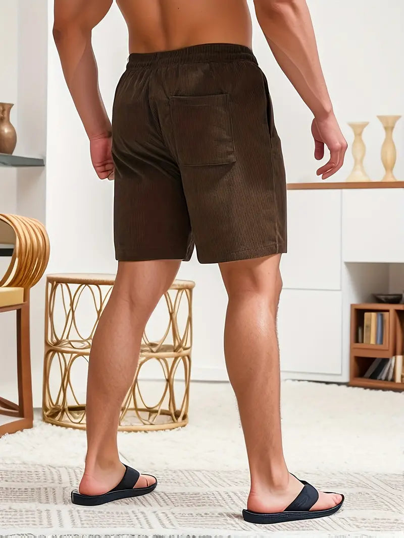 Eloro – Men’s Swim Shorts with Quick-Dry Fabric and Printed Design