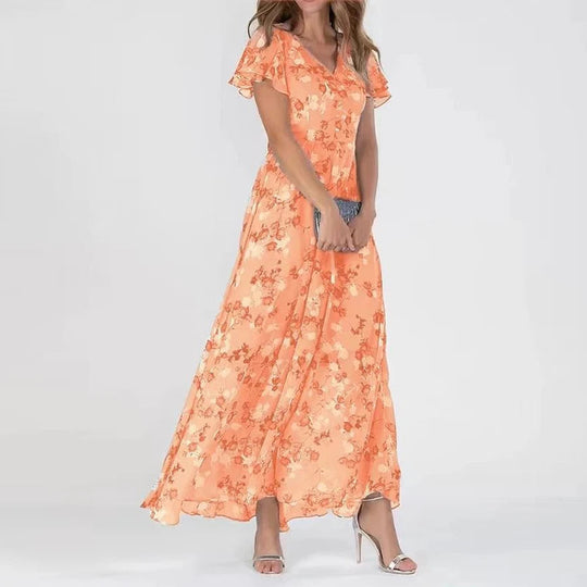 Eloro – Elegant Midi Dress for Women with Timeless Appeal