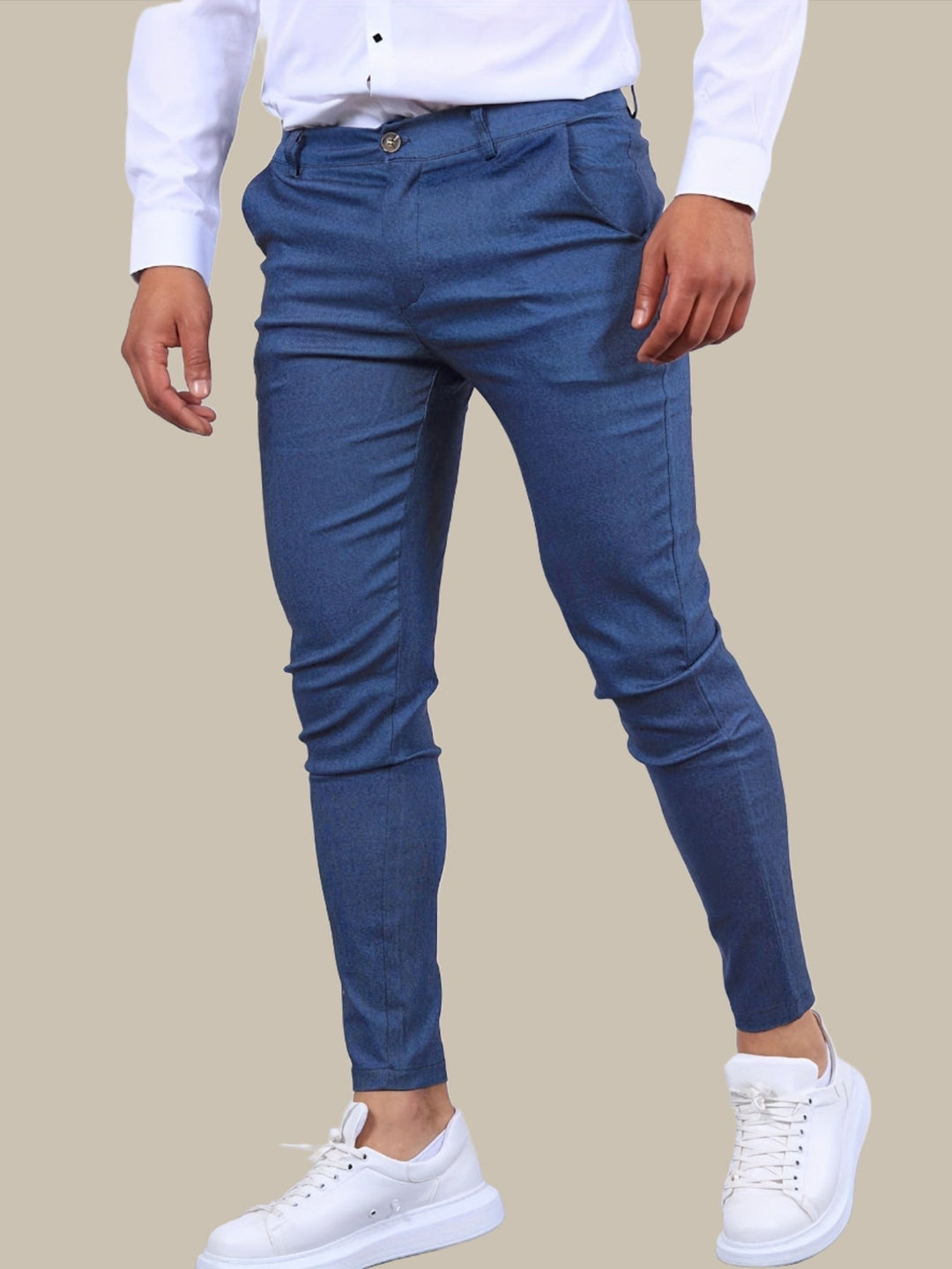 Eloro – Men’s Skinny-Fit Chino Trousers with Tailored Silhouette