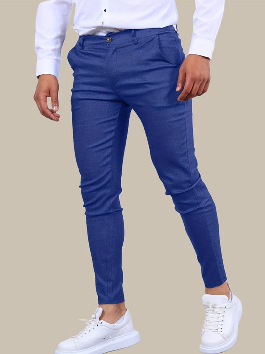 Eloro – Men’s Skinny-Fit Chino Trousers with Tailored Silhouette