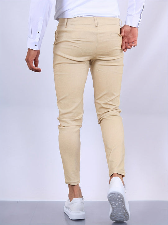 Eloro – Men’s Skinny-Fit Chino Trousers with Tailored Silhouette