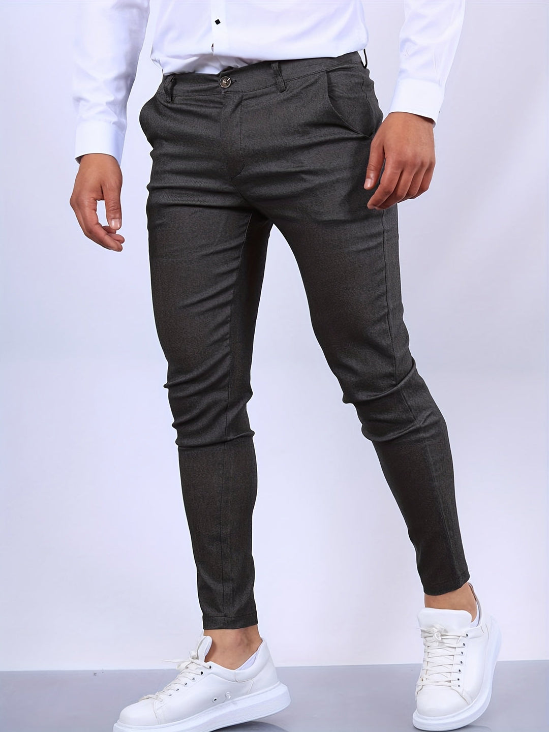 Eloro – Men’s Skinny-Fit Chino Trousers with Tailored Silhouette