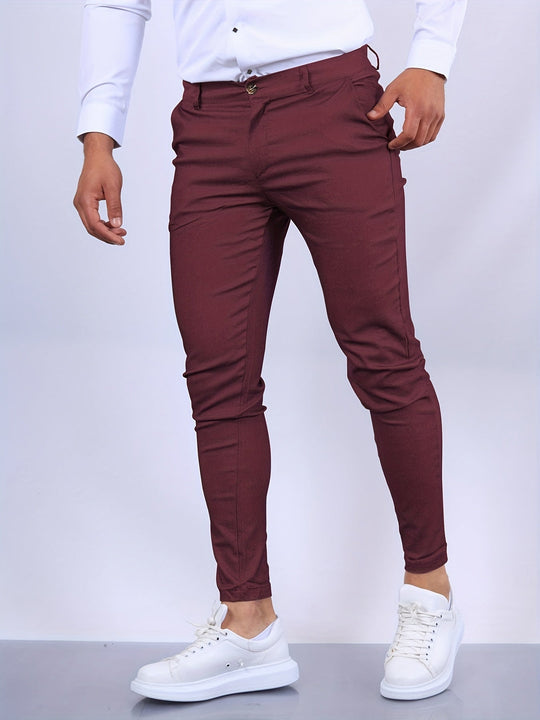 Eloro – Men’s Skinny-Fit Chino Trousers with Tailored Silhouette