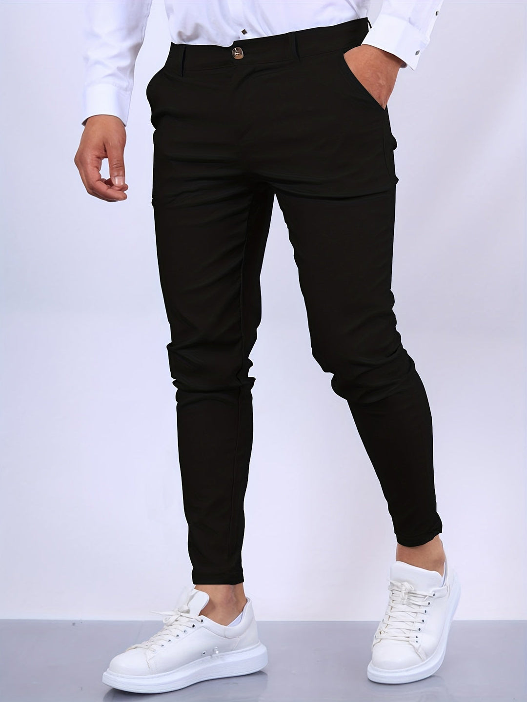 Eloro – Men’s Skinny-Fit Chino Trousers with Tailored Silhouette