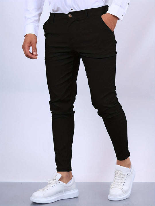Eloro – Men’s Skinny-Fit Chino Trousers with Tailored Silhouette