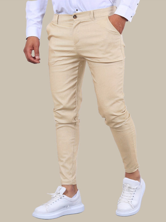 Eloro – Men’s Skinny-Fit Chino Trousers with Tailored Silhouette